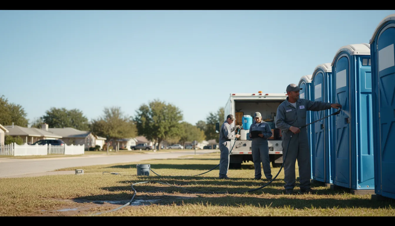 Long-Term Portable Toilet Rental in Gaffney, SC near me